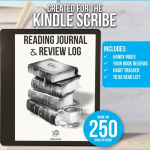 Kindle Scribe Reading Journal & Review Log