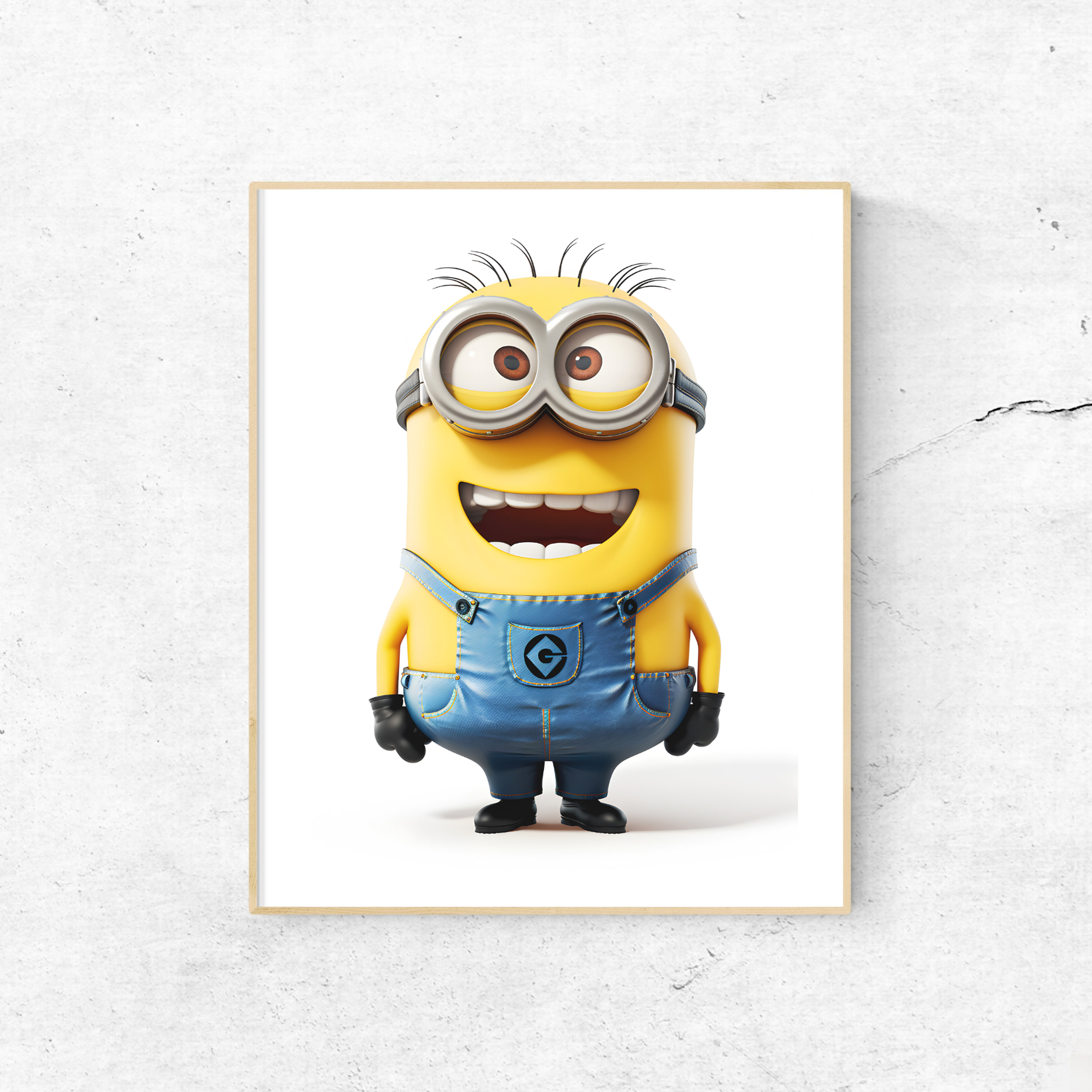 Minions wall painting outlet