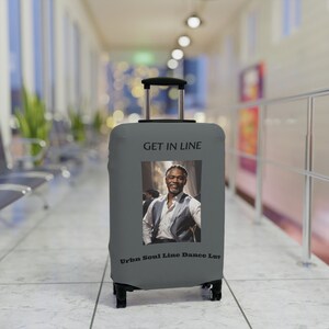 Bagagehoes, GET IN LINE Kofferbeschermer, Reis- of Line Dance-cadeau