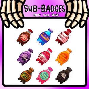 Nuka-Cola Sub-Badges | Nuka-Cola Emotes | Twitch Sub-Badges | Discord Sub-Badges | Personal Use Sub-Badges