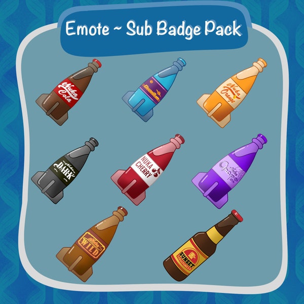 Fallout Emote/Sub Badge Pack | Emotes | Sub Badge | Fallout Emotes | Fallout Sub Badges | Stream Assets
