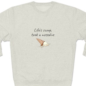 Downward Spiral Delights, Long Sleeve Sweater