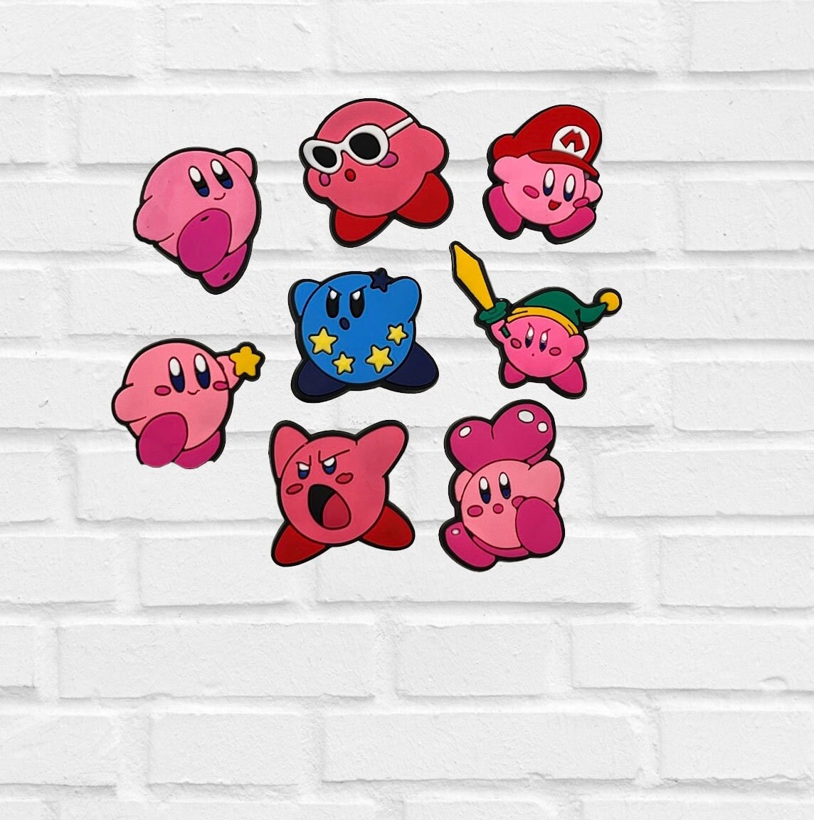 Kirby Croc Charms Jibbitz kawaii• 1 pack 12pcs