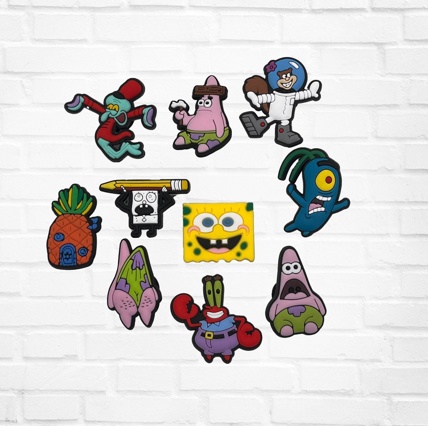 Crocs Jibbitz™ SpongeBob SquarePants™ Shoe Charms 5 Pack - Multicolor