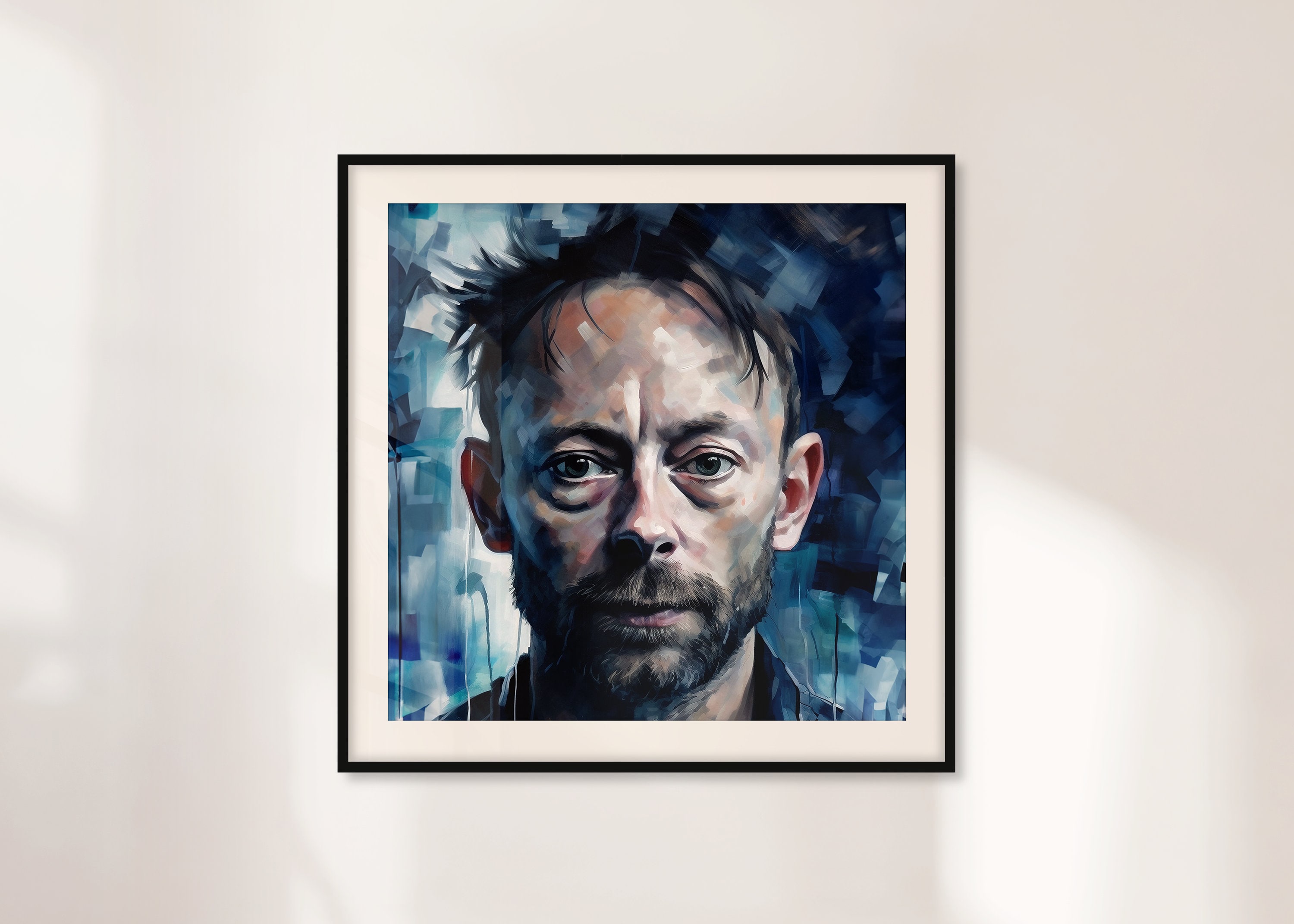Thom yorke painting - Etsy 日本