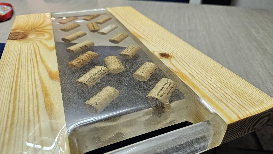 Wine Cork Charcuterie Board Etsy