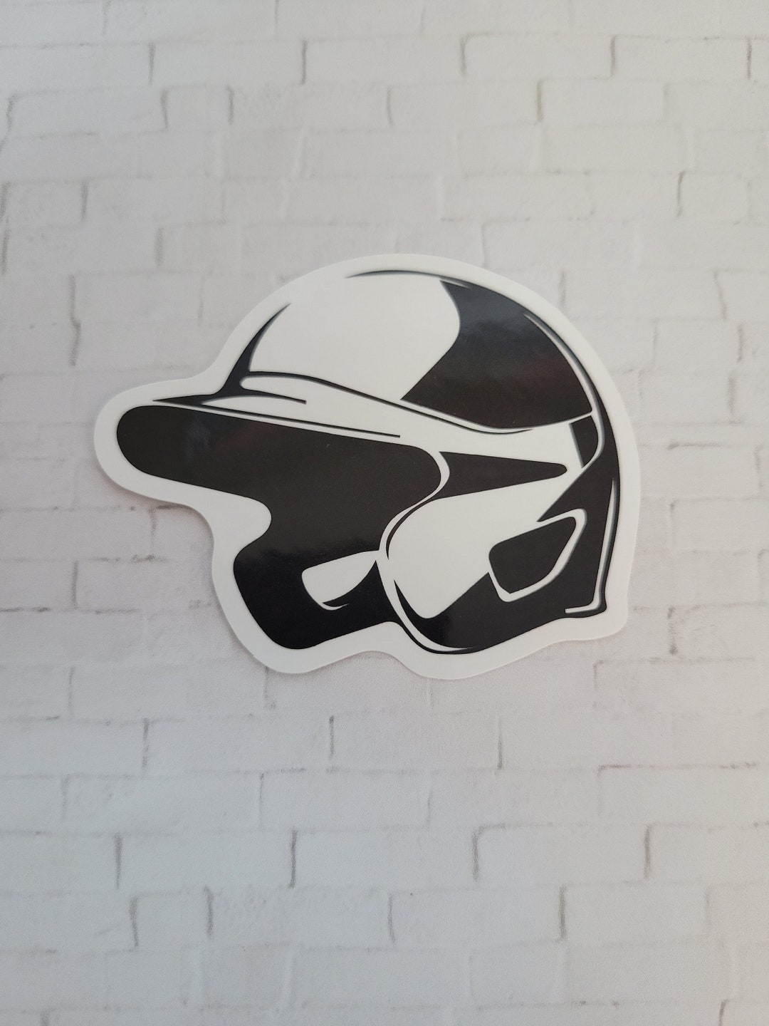 Softball Helmet Sticker/ Water Bottle Laptop Notebook Etsy