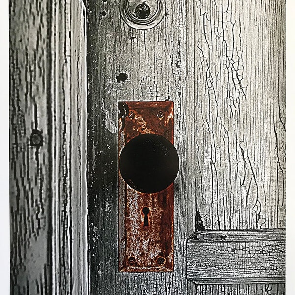 Old Door fine art photograph digitally created and printed on Epson luster photo paper