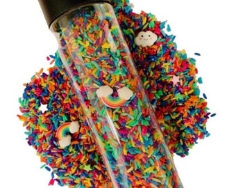 I Spy Sensory Bottle Rainbow Rice Sensory I Spy Bottle - Etsy