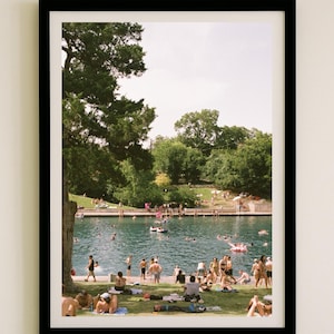 35MM Film Print - Barton Springs Pool Austin Texas