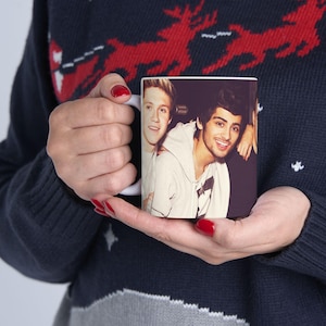 One direction Mug , Wrapped Photo , Gift for her , Liam Payne Memorial ,Mug ,Ceramic Mug