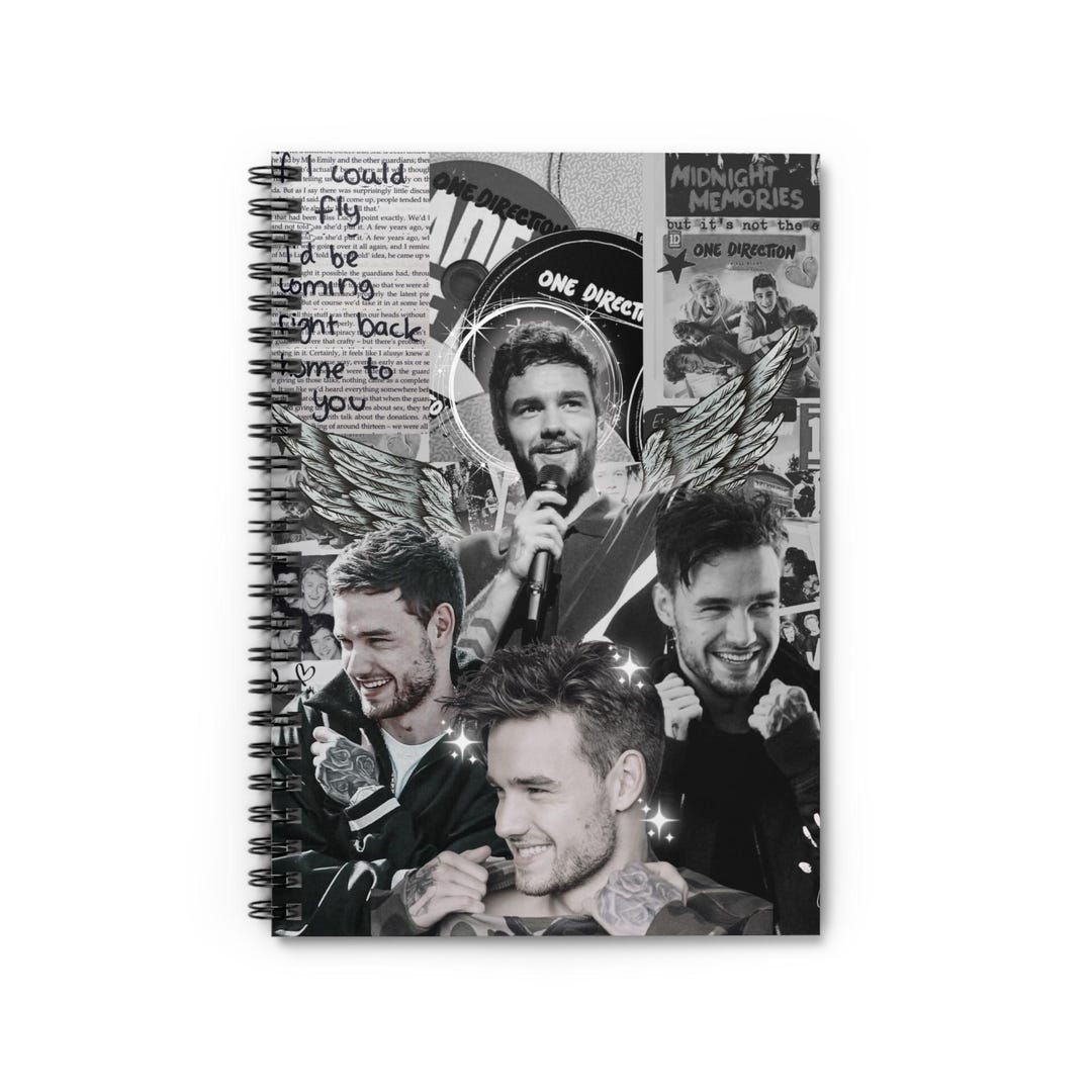 Liam Payne Notebook , One Direction Journal , in Memory of , Gift for ...