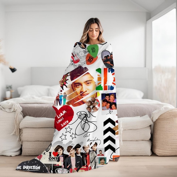 One Direction スピーカークッション One Direction Blanket | Liam Payne | Plush Blanket | Gift for Her
