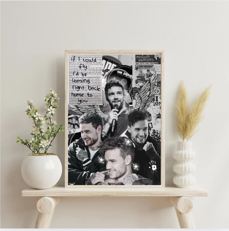 Liam Payne Memorial Poster | Rolled Poster| One Direction | Gift for ...