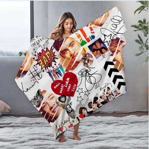 One Direction Blanket | Liam Payne | Plush Blanket | Gift for Her