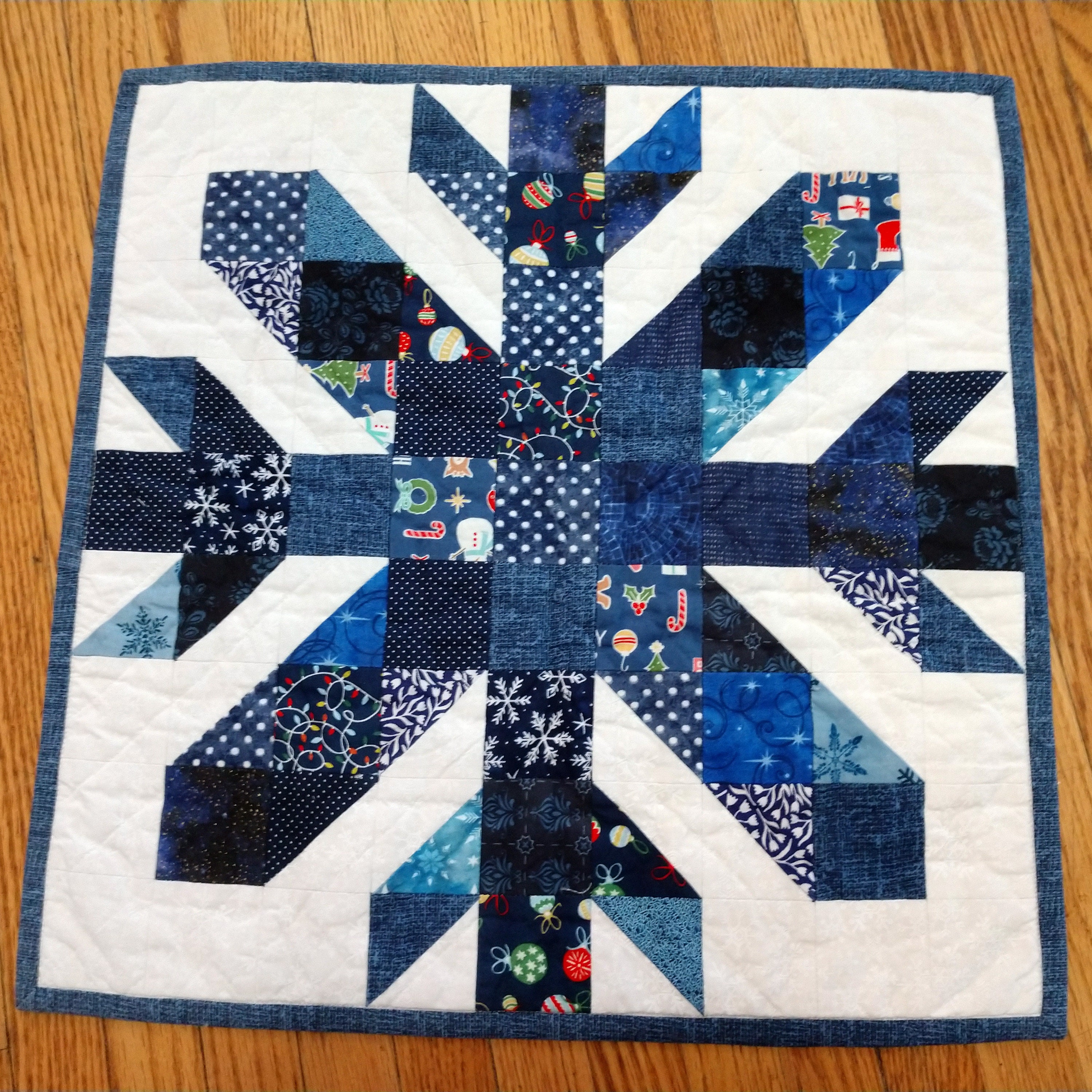 Flakey Mini Quilt Kit + Pattern - Etsy