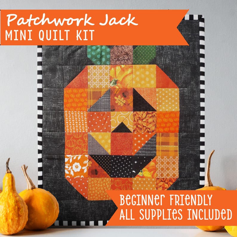 Patchwork Jack - Mini Molde e Kit para Colcha imagem 1