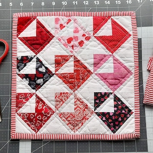 Love Letters Mini Quilt Kit and Pattern