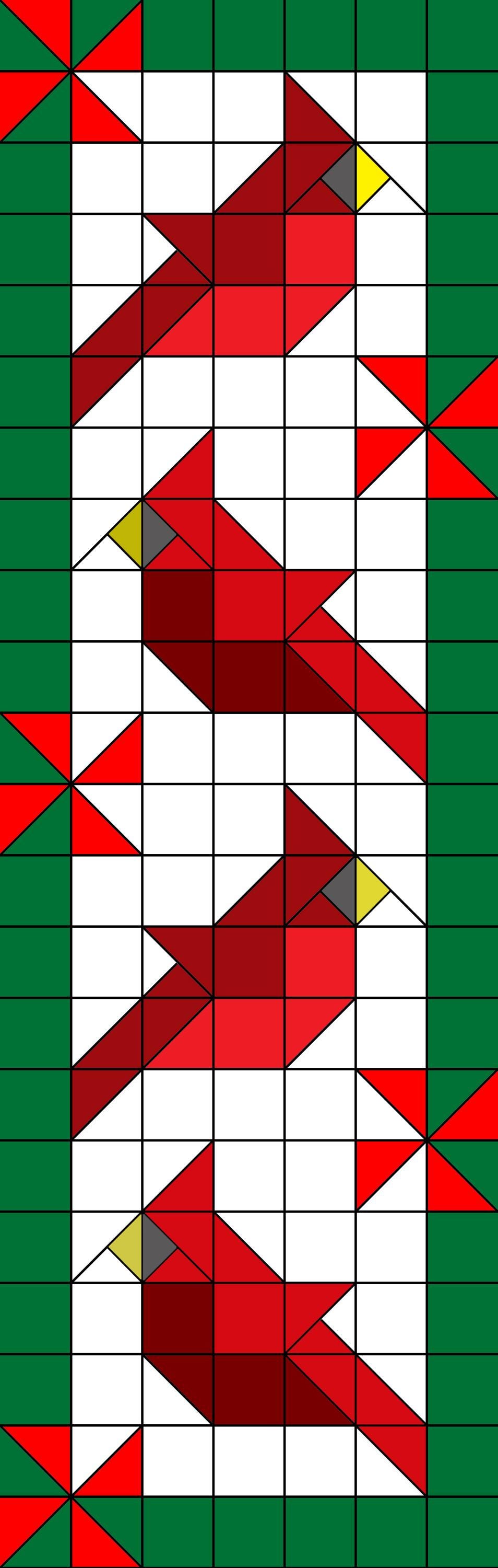 Cardinals Chorus Quilt Pattern PDF - Etsy