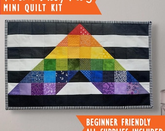 Pride Ally Flag Quilt Kit & Pattern