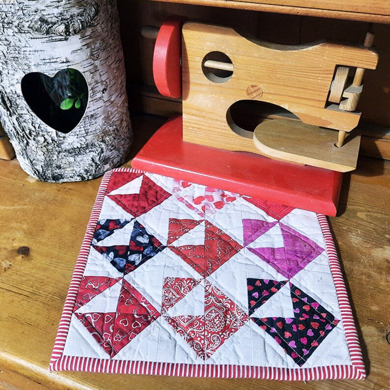 Love Letters Mini Quilt Kit and Pattern - Etsy