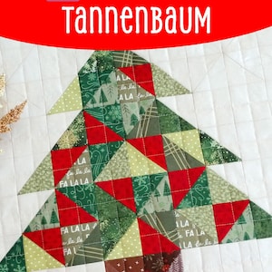 Patrón de mini colcha Tannenbaum en PDF