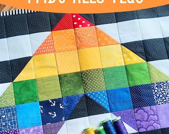 Pride Ally Flag Quilt Pattern