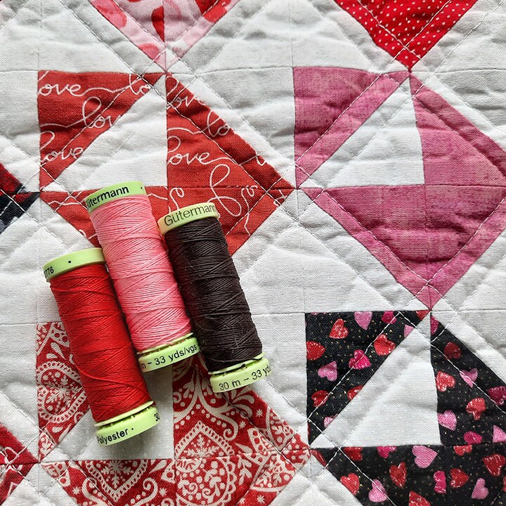 Love Letters Mini Quilt Kit and Pattern - Etsy