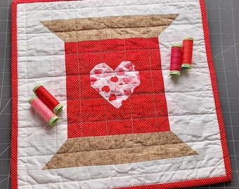 Quilted Table Runner Kit & Pattern - Beginner Sewing Project