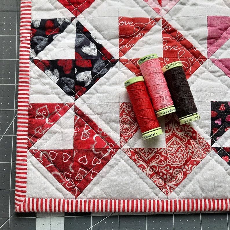 Love Letters Mini Quilt Kit and Pattern - Etsy
