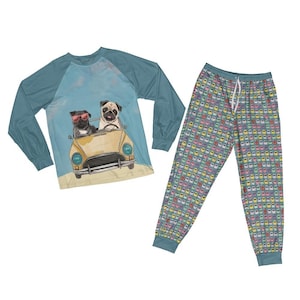 Pug Pajamas for Kids Etsy Canada