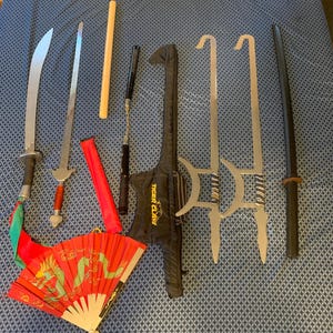 Martial Arts Training Weapons and Real Weapons