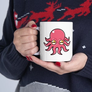 Octopus Ceramic Mug 11oz