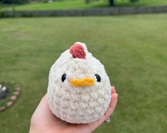 Crochet Baby Chicken Plush!