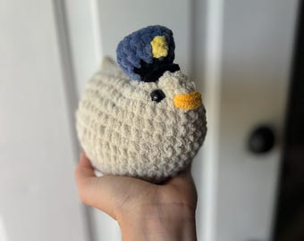 Crochet Police chicken police gifts