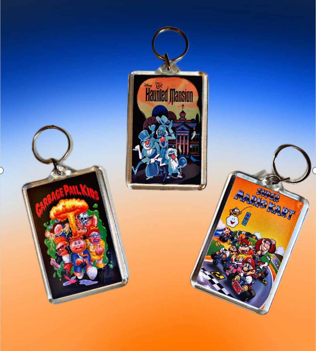 90s Keychains double Sided, 90s Gifts, Acrylic Keychains Etsy