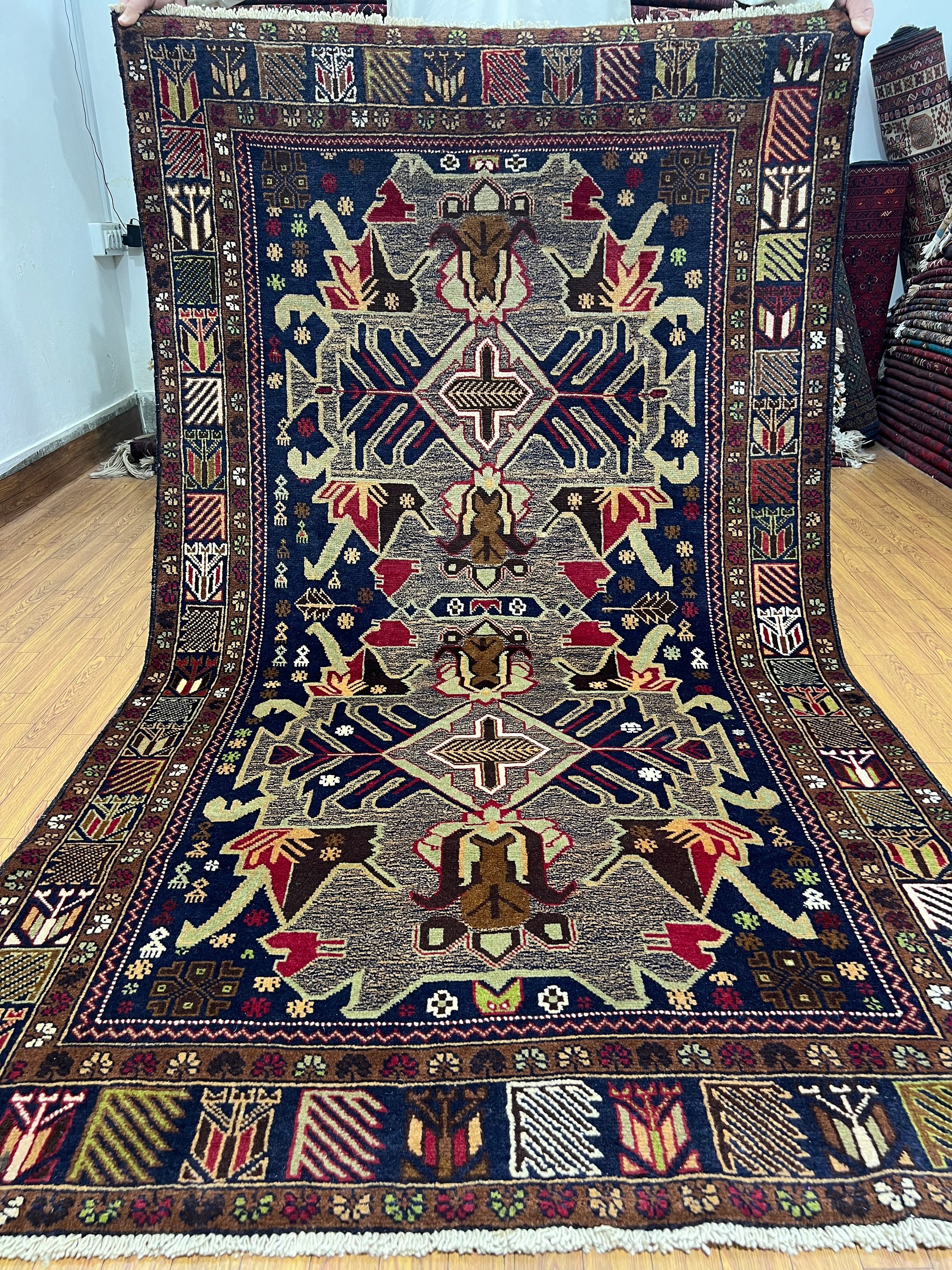ラグ・カーペット Baluch small rug ラグ・カーペット Baluch small rug Baluch Rug - Etsy