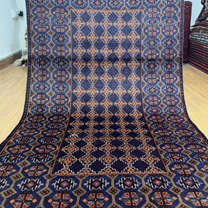 4x7 Baluch Area Rug, Afghan Hand Knotted Veg Dye Wool Tribal Rug, Vintage Rug, Home Decor Rug, Bedroom Rug, Entryway Rug, Kids room Rug