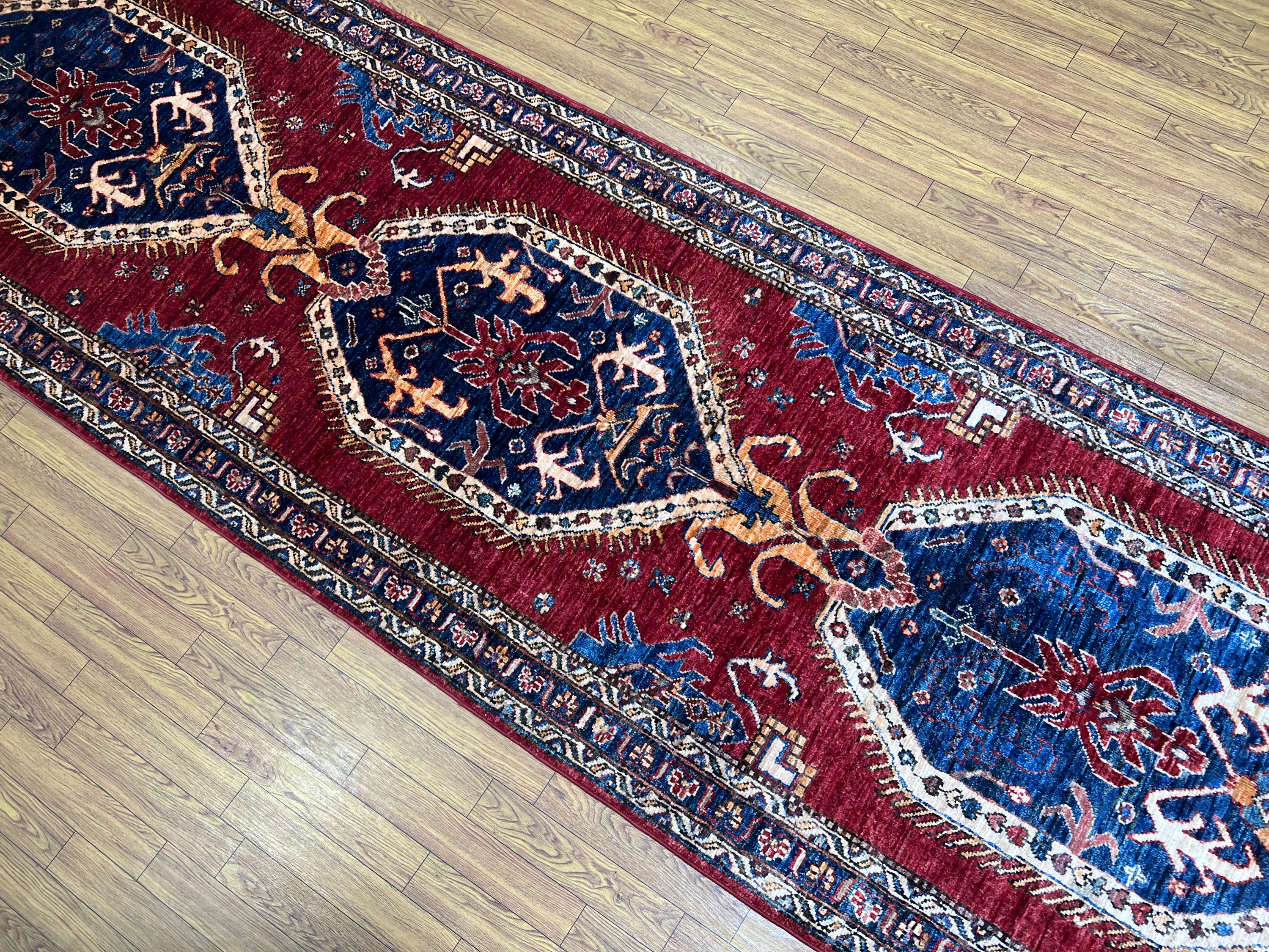 トライバルラグ　ウズベキスタン産　ランナー トライバルラグ [ヘラート] アフガニスタン産 / 1970年代 / OR723