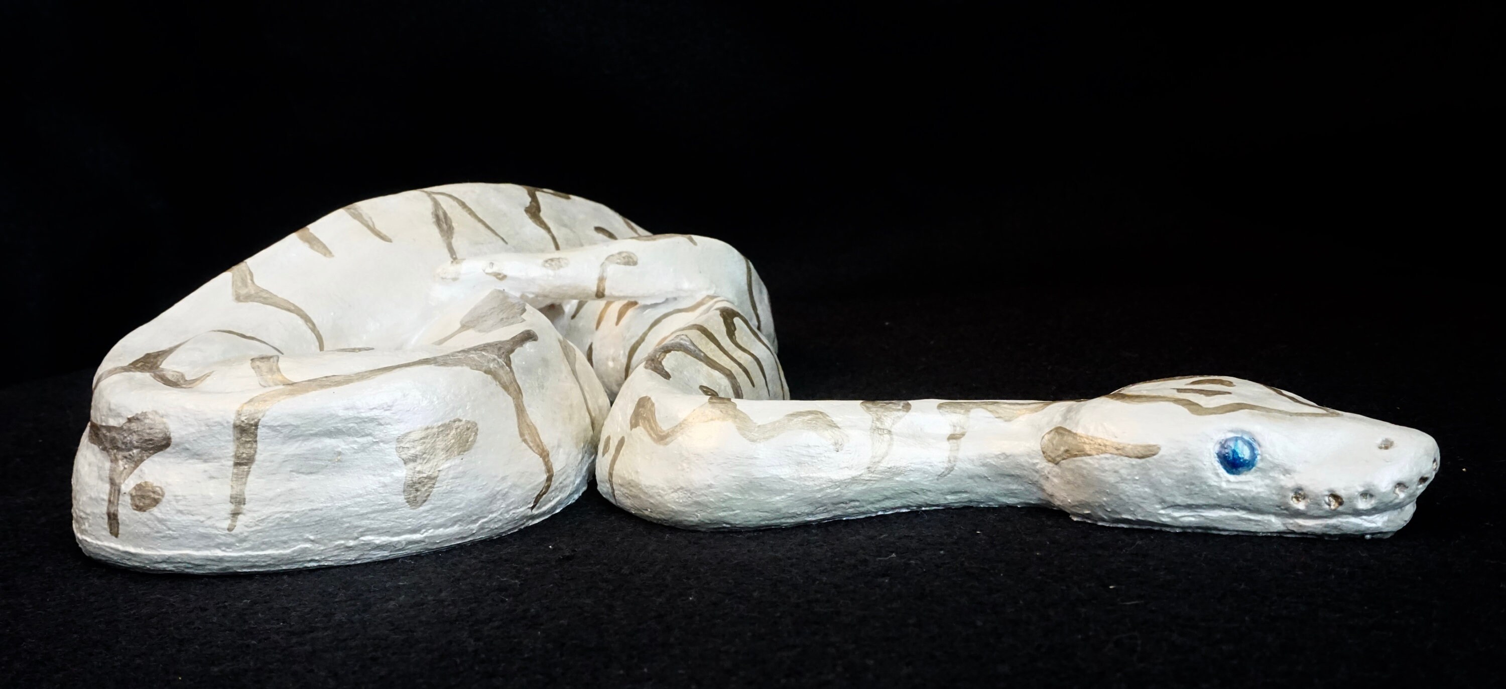 Handmade Resin Ball Python Sculpture: Realistic Serpent Statue - Etsy