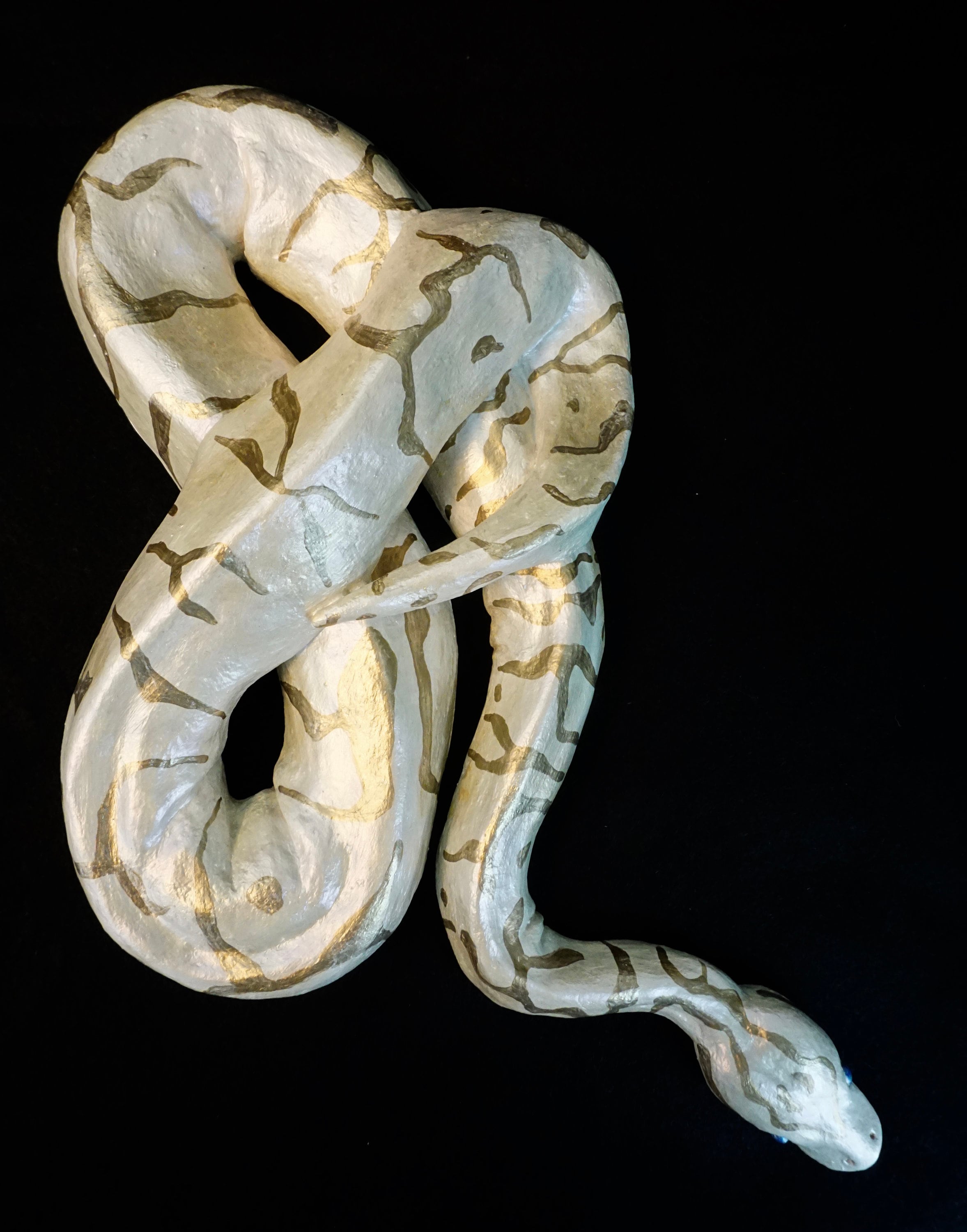 Snake Statue Ball Python Handmade Resin Ball Python Sculpture: Realistic Serpent Statue - Etsy