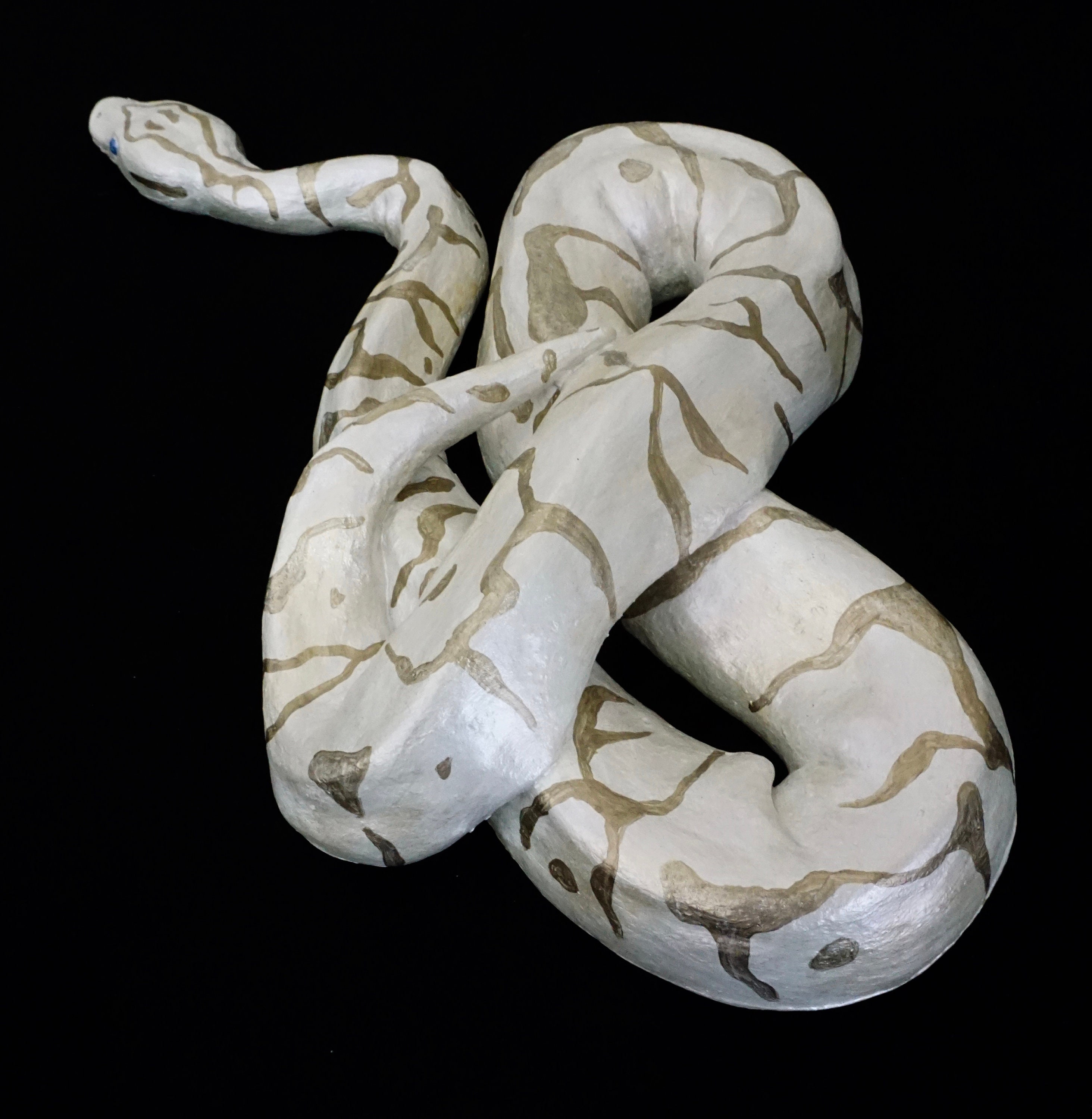 Python Constriction Deviantart Realistic Handmade Resin Ball Python Sculpture: Realistic Serpent Statue - Etsy