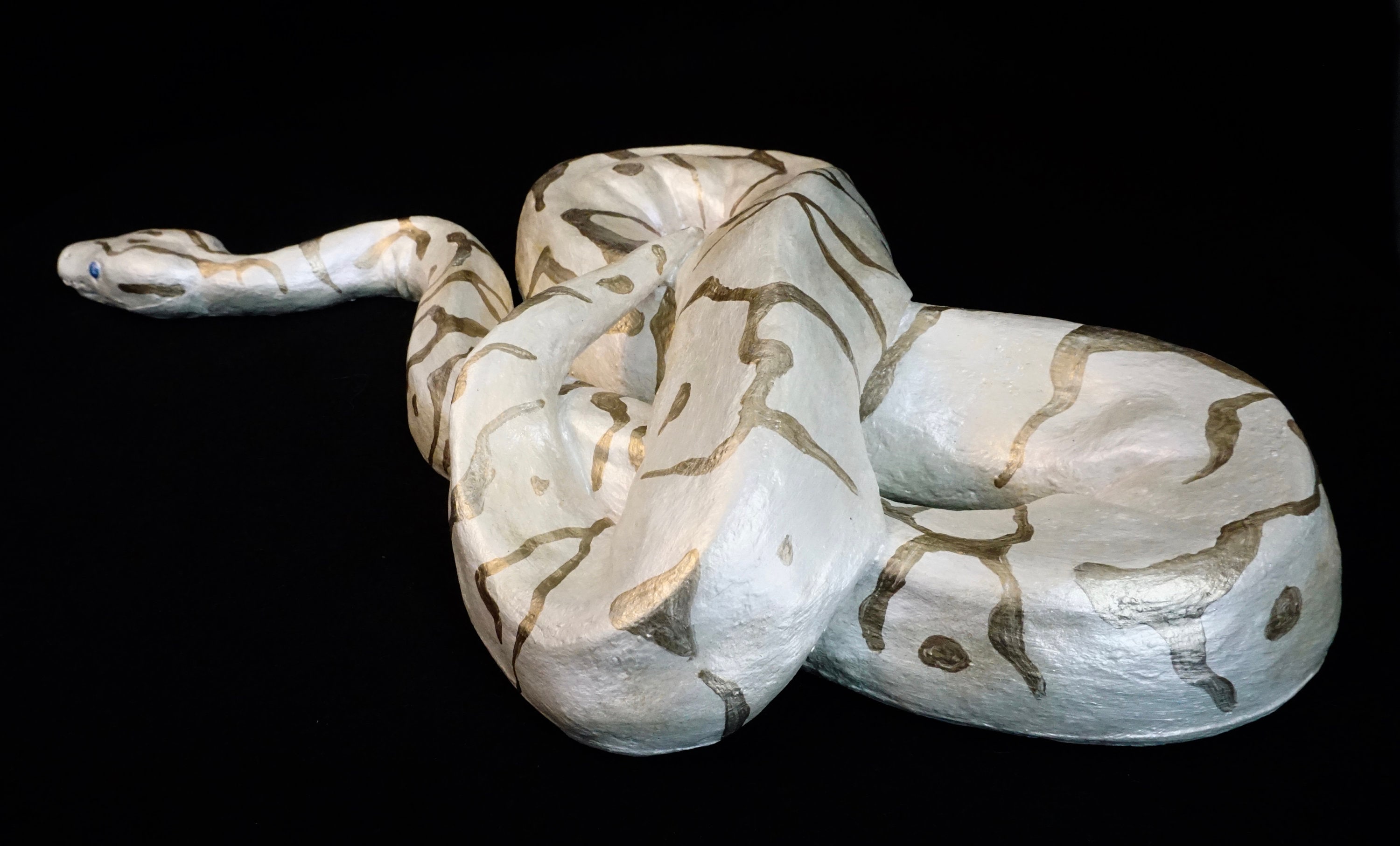 Python Head Statue Handmade Resin Ball Python Sculpture: Realistic Serpent Statue - Etsy