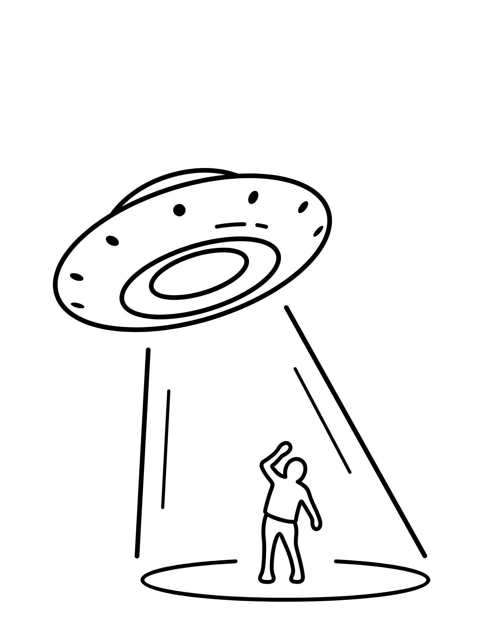 UFO UAP Digital Coloring Pages Extraterrestrial & - Etsy