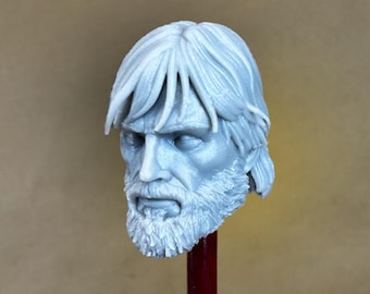 Cabeza de Matt Murdock de KING DAREDEVIL UNMASKED personalizada (Zdarksky/Checchetto) / Impresión de resina de 8k / para figuras de acción a escala de 4&quot;, 6&quot;, 7&quot; y 12&quot;