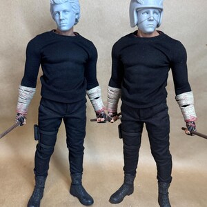 Custom Captain America 1979 (Reb Brown) heads in 8k resin. Sculpt by Vmytoy and produced at the Los Angeles studio.
12 inch version