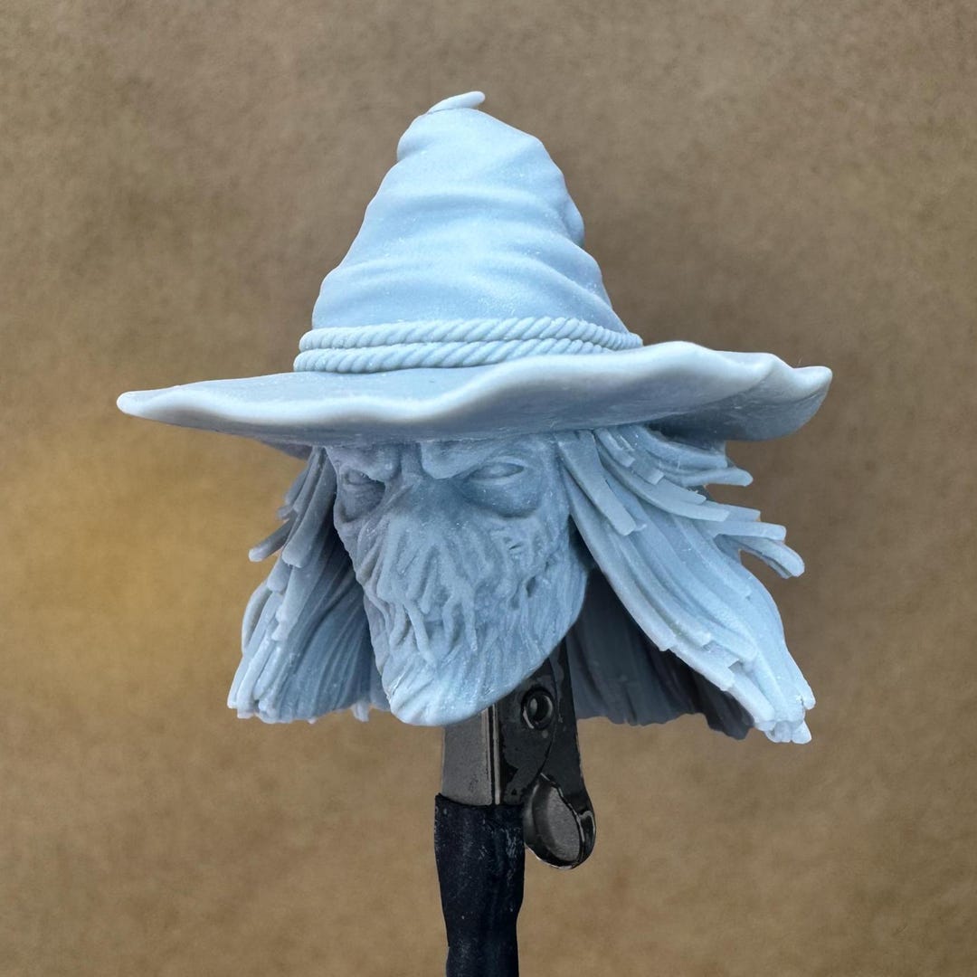 Scare Head Custom SCARE MASK- HAT Head (comic) | 8K Resin Print for Action Figures ...