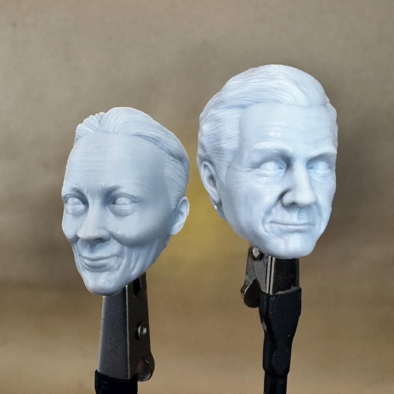 Custom AUNT MAY and UNCLE BEN Heads in 8k resin. Sculpted with vmytoy and produced at the Los Angeles studio.
