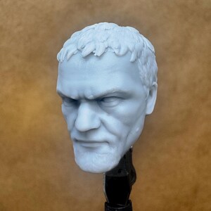 Custom GENERAL Z Head (Steel Shannon) | 8K Resin Print for Action Figures