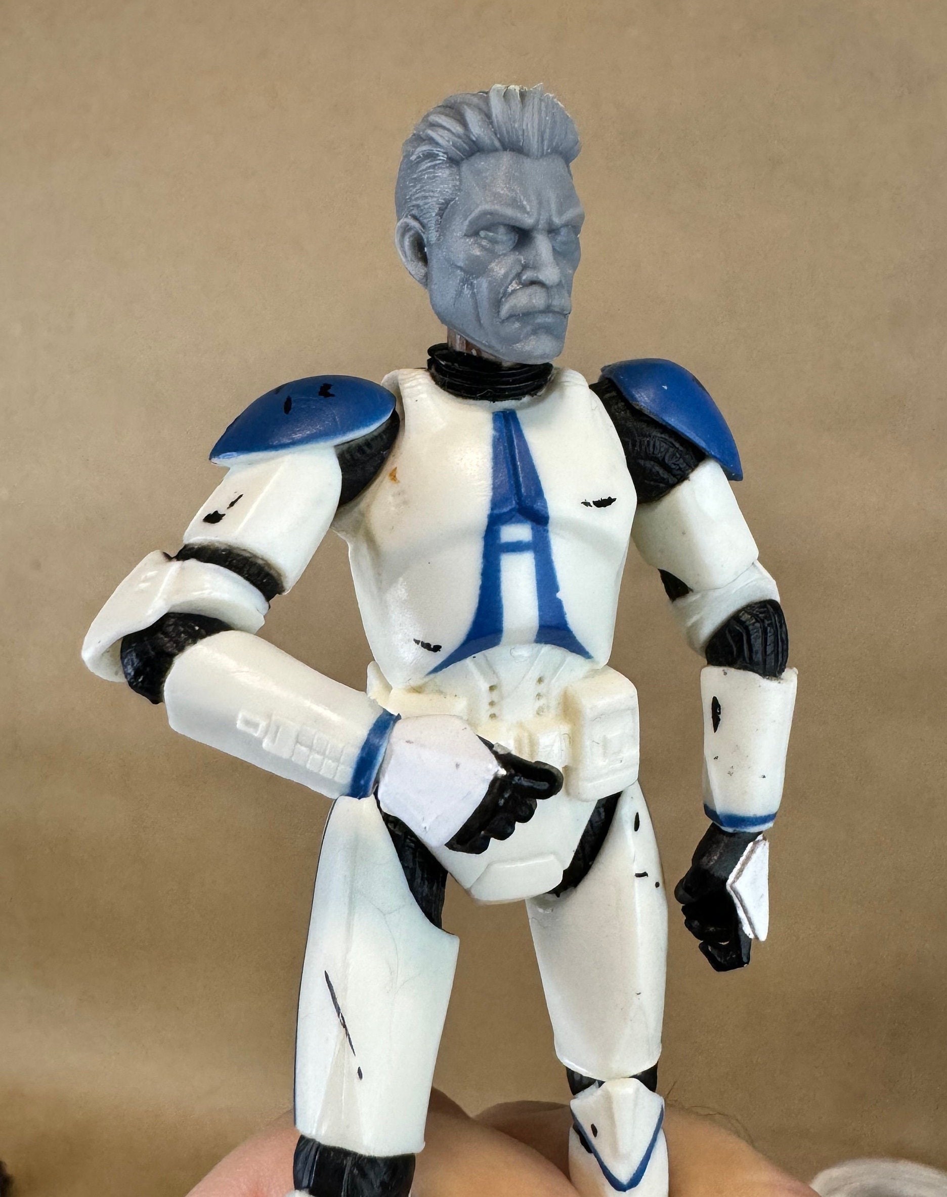 Custom OMNI GUY Head | Invisible | 8K Resin Print for Action